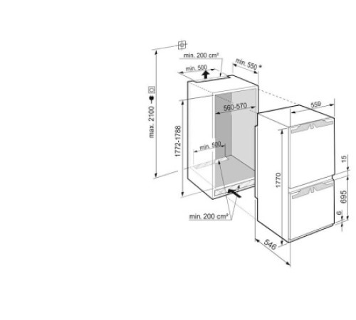 Холодильник LIEBHERR ICe 5103
