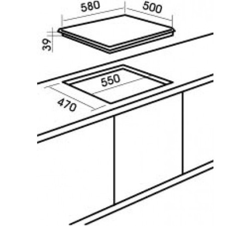 Варочная панель MBS PG-606 BL