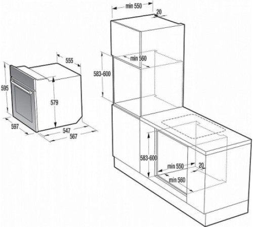 Духовой шкаф GORENJE BO747A21XG