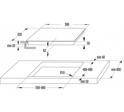 Поверхность GORENJE IS 634 ST
