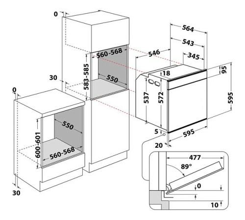 Духовой шкаф HOTPOINT-ARISTON FI6 861 SH IX
