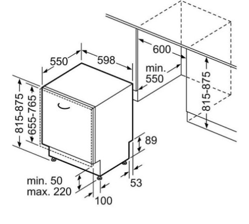 Посудомоечная машина NEFF S199ZB802E