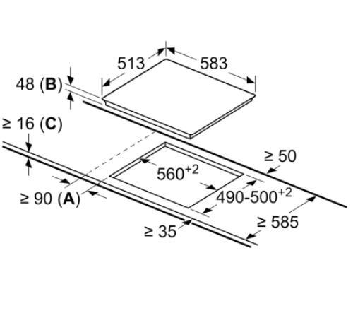 Варочная поверхность BOSCH PKF645FP3R