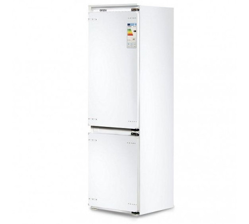 Встраиваемый холодильник Ginzzu NFK-245 белый
