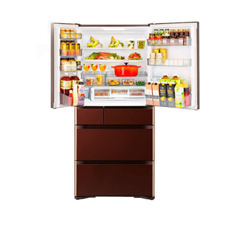 Холодильник  HITACHI R-G 690 GU XT (Crystal Brown)