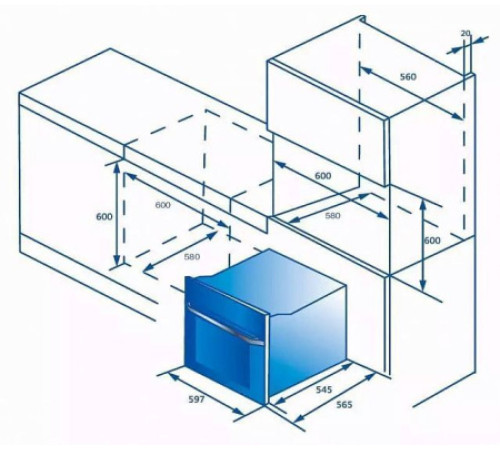 Духовой шкаф HAIER HOQ-F6QSN3GB