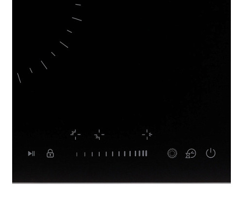 Варочная поверхность KRONA ZAUBER 45 BL 1DZTS
