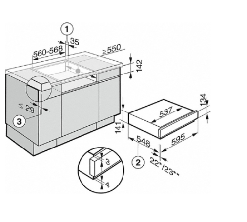 Вакуумный упаковщик Miele EVS 6214