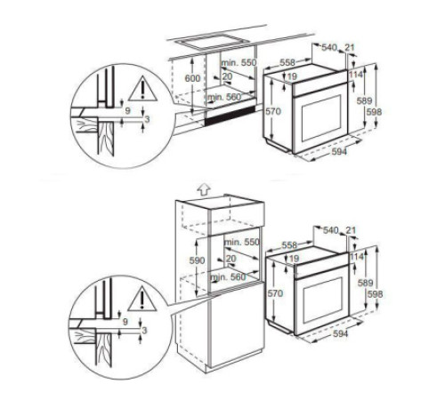 Духовой шкаф ELECTROLUX EOF6P76BZ
