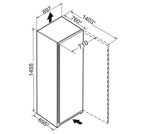 Морозильная камера LIEBHERR FNd 6625