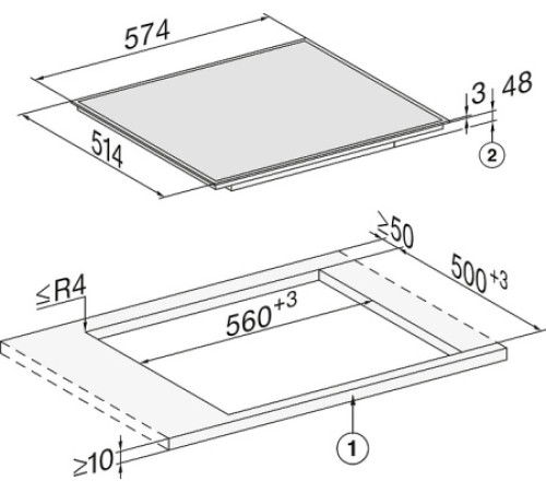Варочная поверхность MIELE KM 7001 FR