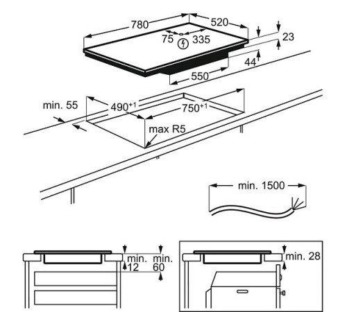 Варочная поверхность AEG IKE 84471 FB