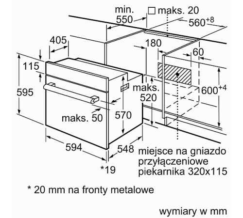 Духовой шкаф BOSCH HAF113ES1