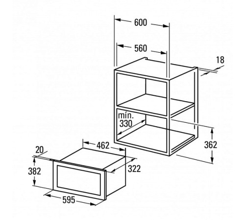 Микроволновая печь CATA MMA 20 WH