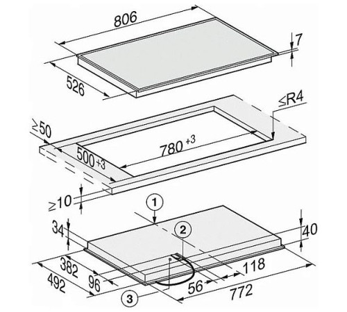 Варочная панель Miele KM 6564 FR