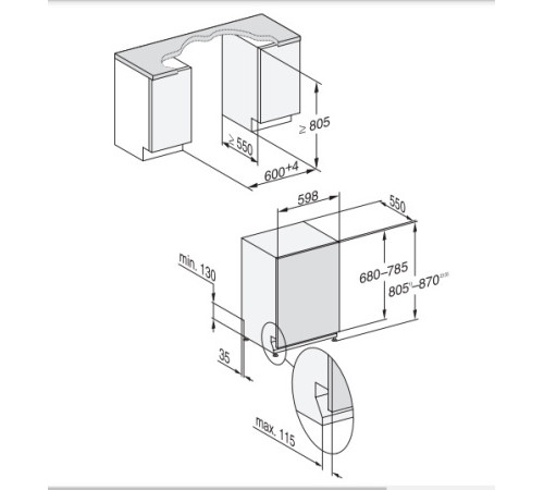 Посудомоечная машина MIELE G 7380 SCVi EDST