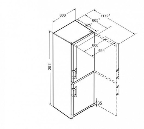 Холодильник LIEBHERR CNbe 4015