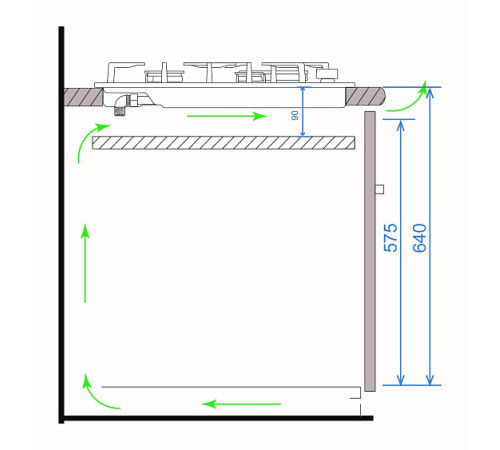 Варочная поверхность HAIER HHX-G64CWSB