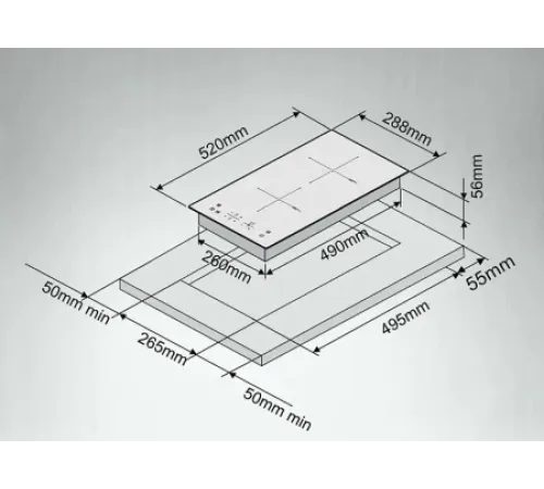 Варочная поверхность ARDO IM32BT2