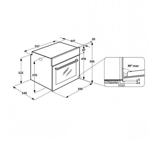 Духовой шкаф INDESIT IFW 4534 H BL
