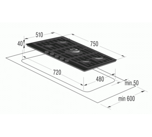 Поверхность GORENJE gtw 751 ub
