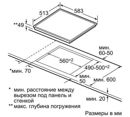 Поверхность BOSCH pkn645f17