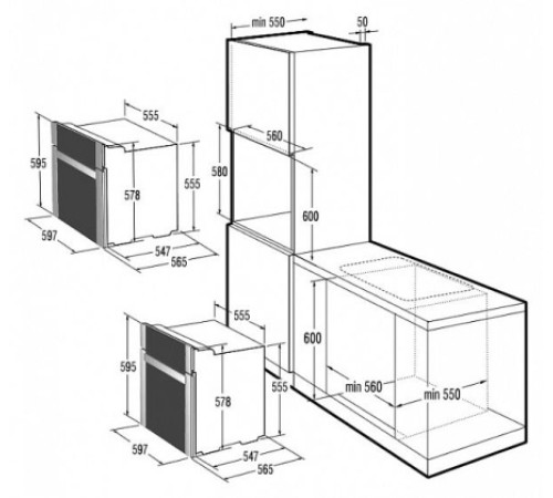 Духовой шкаф GORENJE bo 755 syb