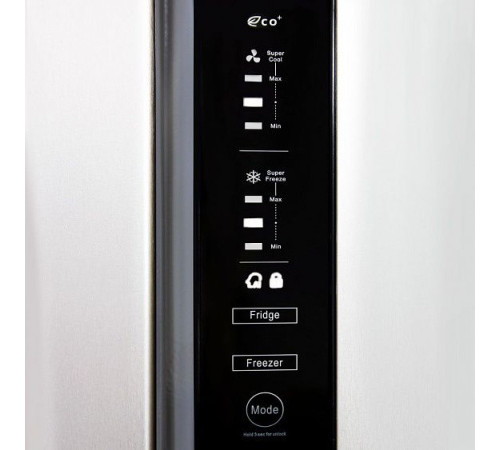 Холодильник GINZZU NFK-531 Steel