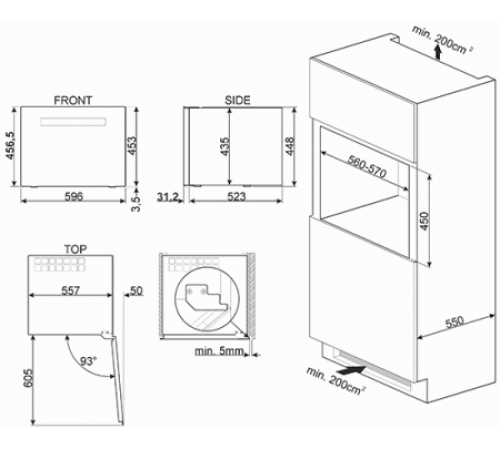 Винный шкаф SMEG CVI618RWNR2