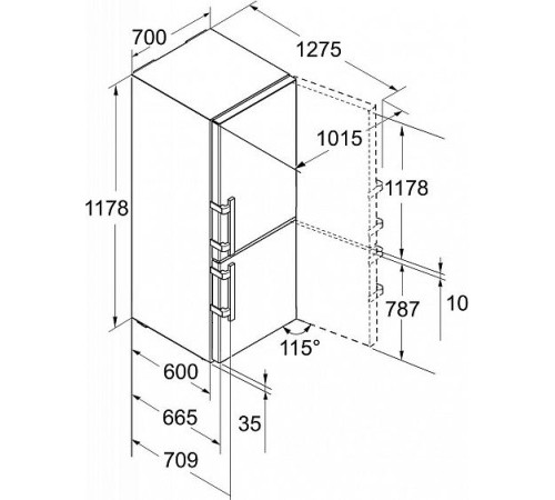 Холодильник Liebherr CNef 5725
