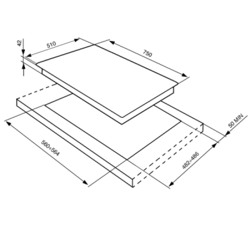 Духовой шкаф AEG bp 5831600 m