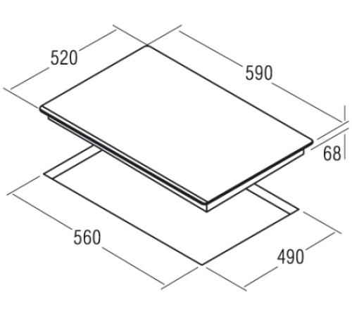 Варочная панель CATA I 604 B