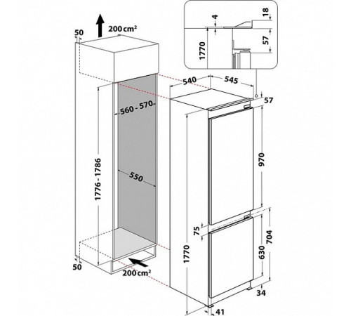 Холодильник INDESIT INC18 T311