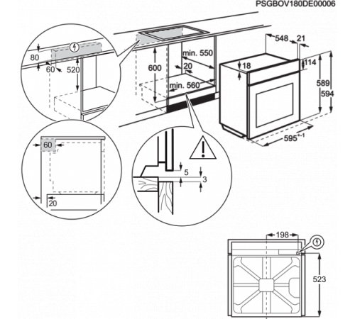 Духовой шкаф AEG BSK575221M