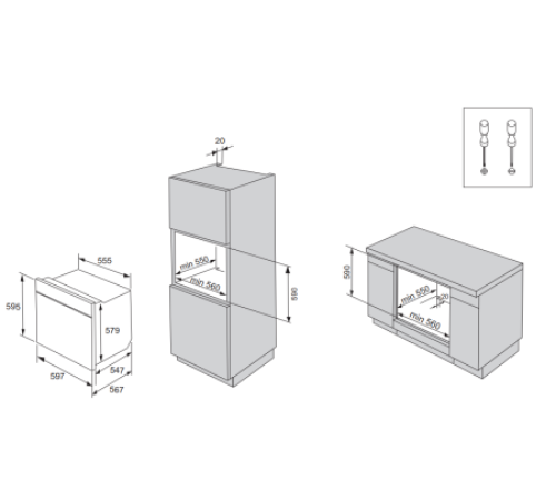 Встраиваемый электрический духовой шкаф Gorenje BO758KR
