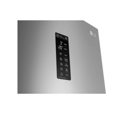 Холодильник LG GB-B60PZMFS нержавеющая сталь