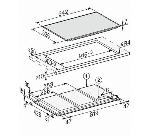 Варочная панель MIELE KM7697 FR