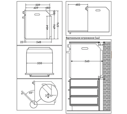 Духовой шкаф SMEG SO6104S4PB3