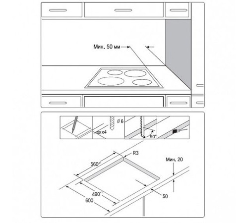 Поверхность SAMSUNG C61R2CCN