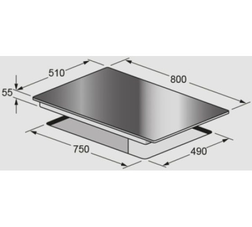Варочная панель FULGOR CH 804 ID TS WH