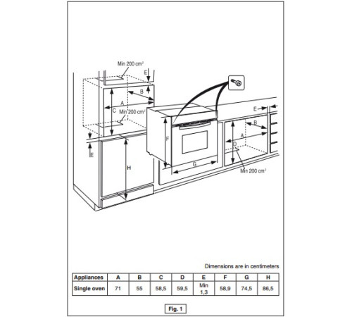 Духовой шкаф FULGOR SO 7514/1 P TC X