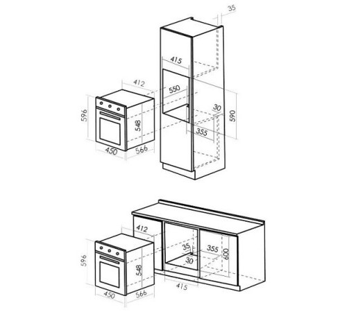 Духовой шкаф MBS DE-452