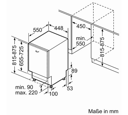 Посудомоечная машина SIEMENS SR63HX64KE