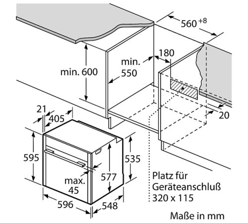 Духовой шкаф NEFF B45FS22N0