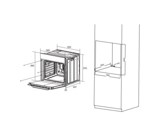 Духовой шкаф HAIER HOX-FP5ACG
