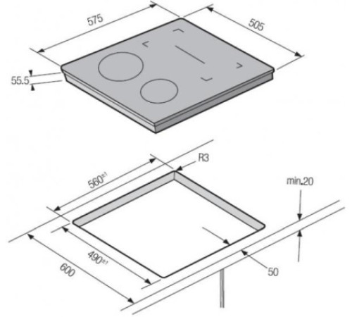 Поверхность SAMSUNG ctn464kc01