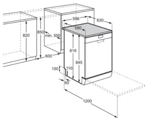 Посудомоечная машина ELECTROLUX ESF9510LOX