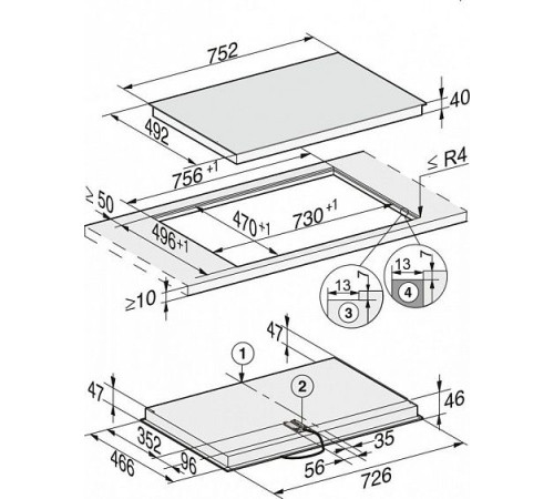 Варочная панель Miele KM 6542 FL
