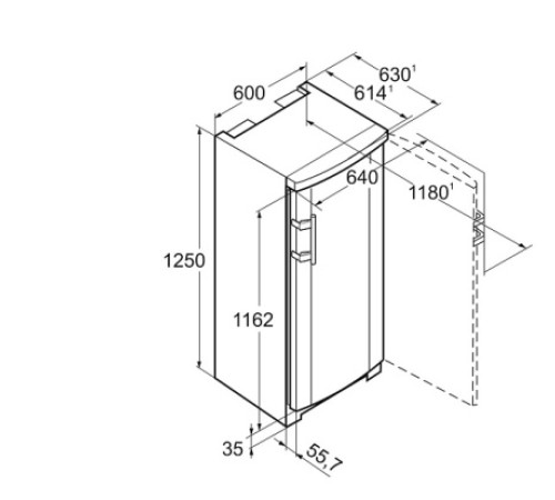 Морозильная камера LIEBHERR GNP 1913