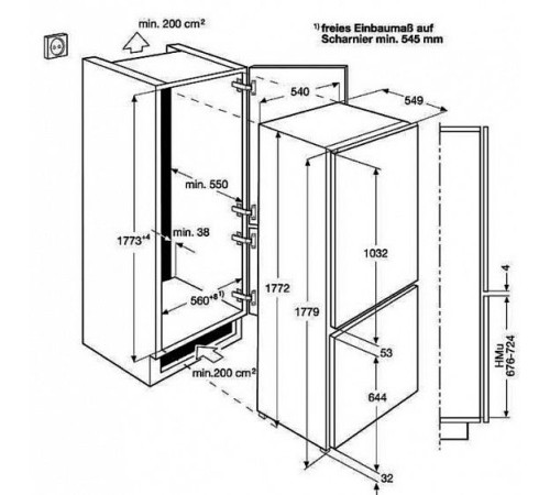 Холодильник ELECTROLUX RNT8TE18S